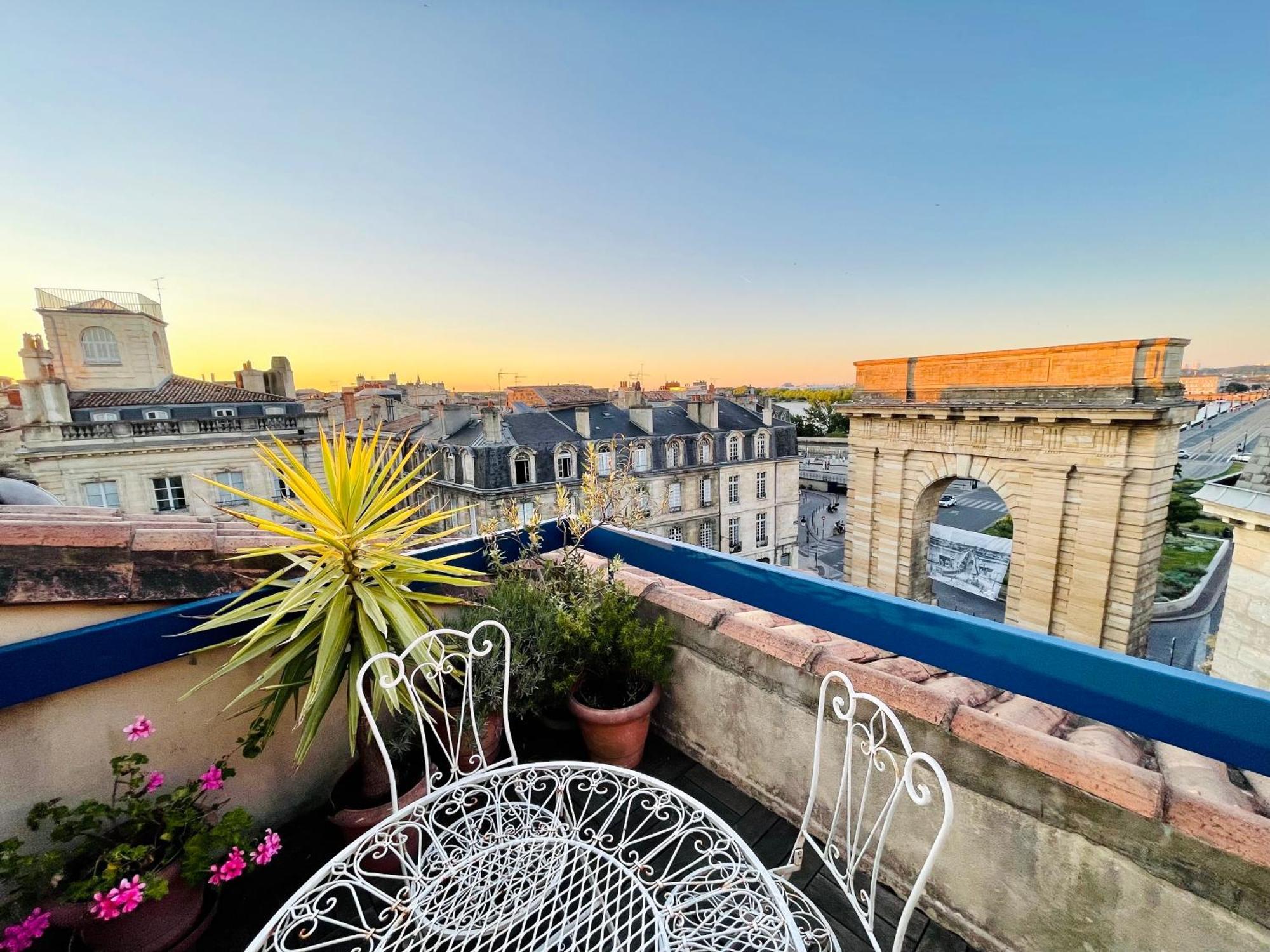 Ferienwohnung Bordeaux Terrace Exterior foto